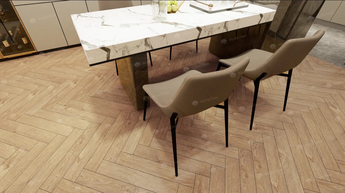 Ламинат Alpine Floor Herringbone 12 LF105-07 Дуб Тироль